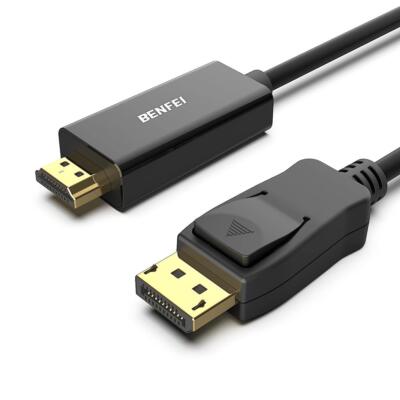Benfei DisplayPort auf HDMI 1,8M Kabel Full HD X000FRL7G7 schwarz