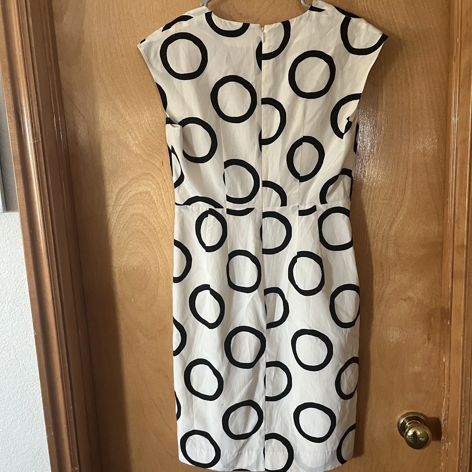 OFF WHITE Abito da donna bianco e nero Banana Republic taglia 4