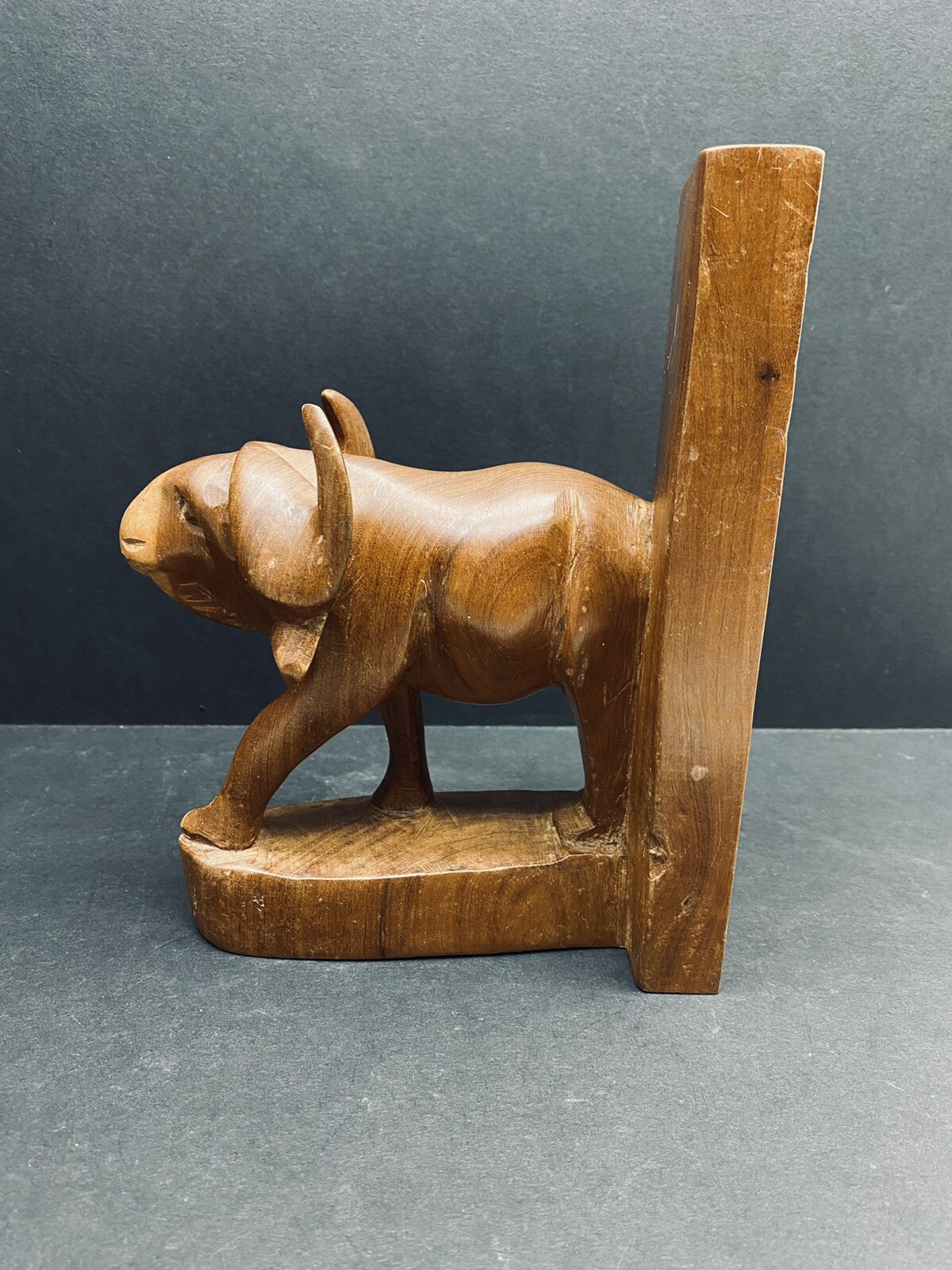 Kenyan Besmo Ebony Wood Bookends campestre.al.gov.br