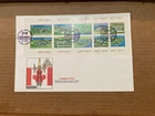 Canada jumbo FDC 1983 sc#992a Canadian Forts-1, pane of 10 FLEETWOOD CASHE FDC