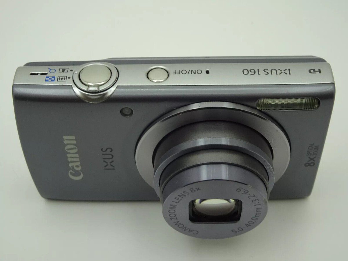 CANON PowerShot ELPH 160 20MP Digital Camera Silver | eBay