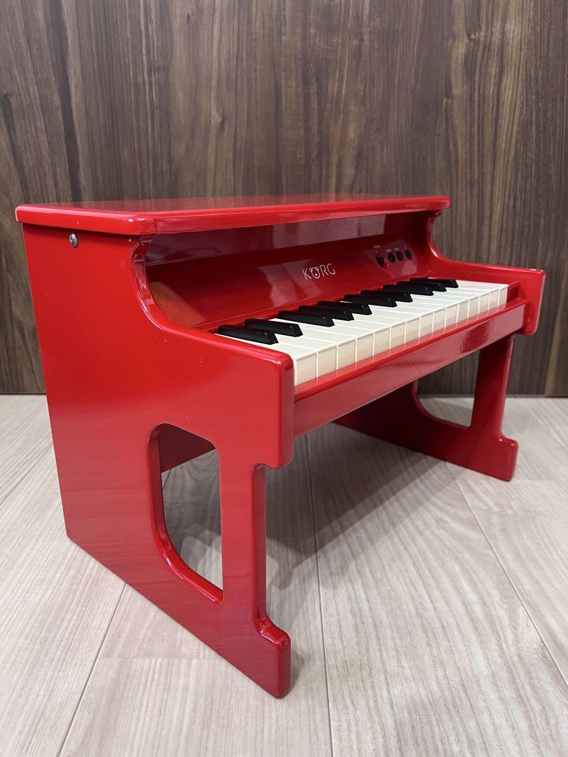 KORG Digital Tiny Piano 25 Mini keyboards For Kids Red Toy