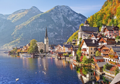 Castorland Hallstatt, Austria 500 Piece Jigsaw Puzzle