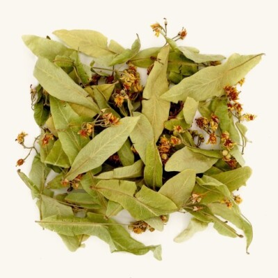 Linden getrocknete Blätter und Blüten lose Kräutertee Tilia cordata Lindentee