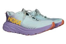 Hoka One One RINCON 3 Running Shoes in Blue Glass / Chalk Violet Women US 6.5 B