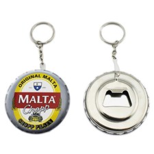 100 PCS/Pack 2" 58mm Bottle Opener Key Chain Button Parts for Badge Machine