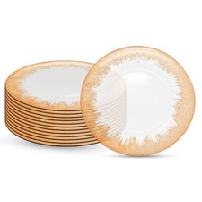 1-12pcs Charger Plates Wedding Party Round Dining Table Place Setting Decoration