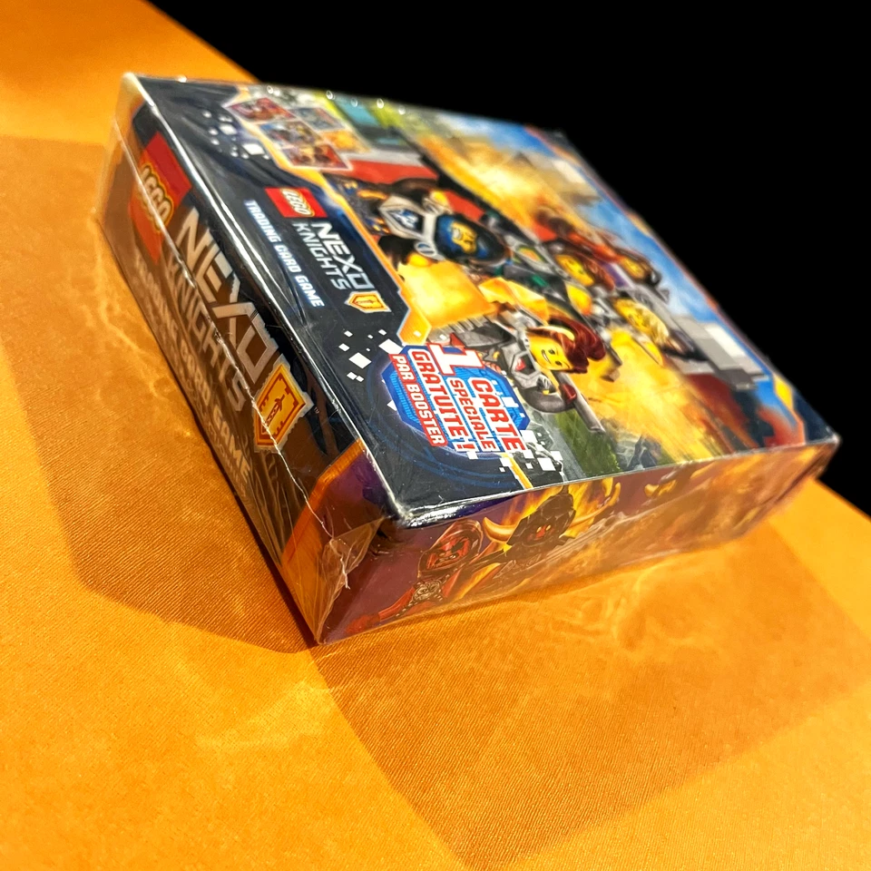 LEGO NEXO KNIGHTS BOITE 24 BOOSTER DISPLAY FRANCAIS RARE CARTES -- NEUF - Photo 3/4