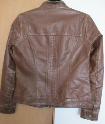 Veste Daim Matelassée Sonoma Life+Style Marron Taille L, Vintage Parfaite