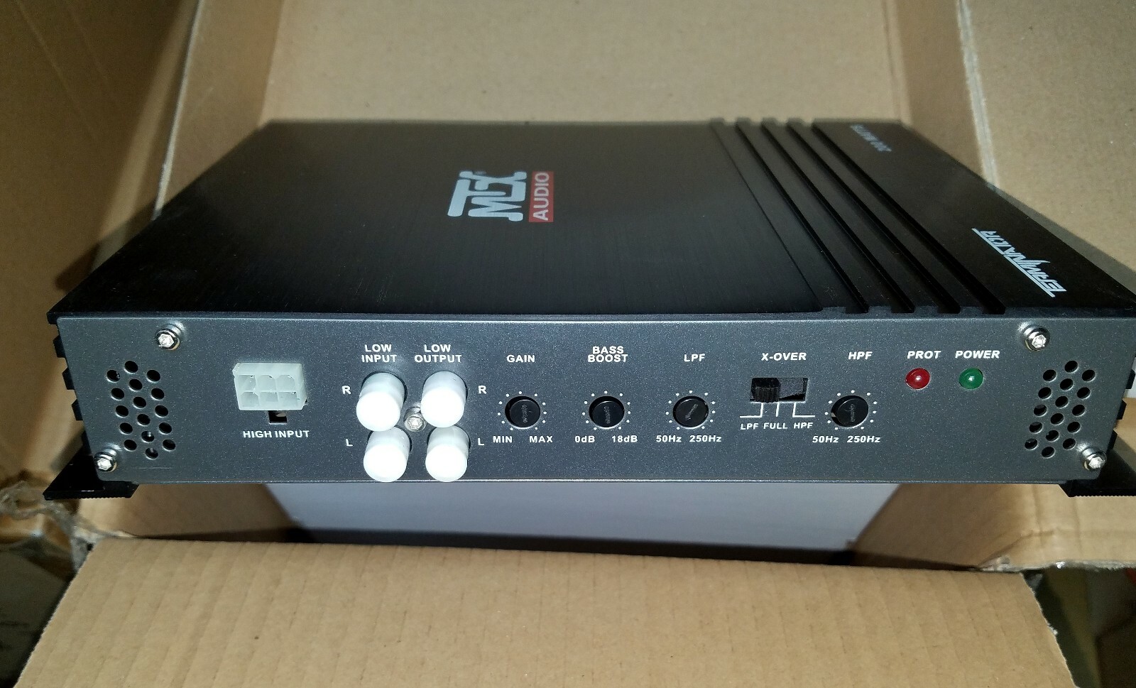 mtx terminator 200 watt amp