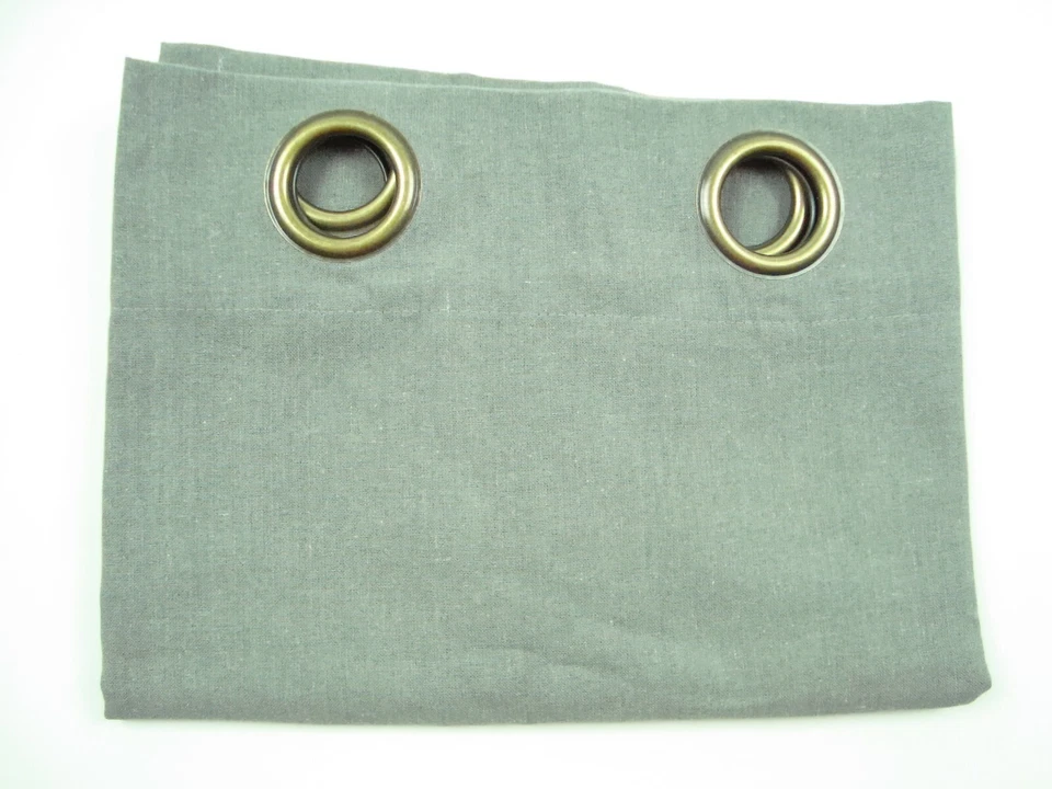 Solar Shield 18" Naomi Straight Lined Window Valance - Smoke, 1 Panel - Image 2 of 2