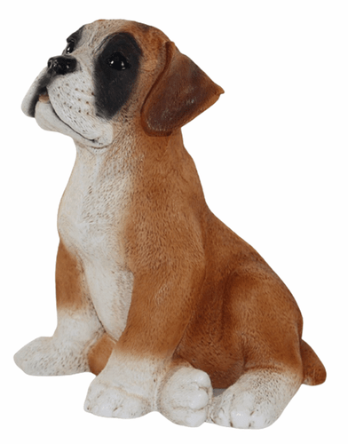 Deco Figura Perro Figurilla de Boxer Cachorro Colección Castagna Resin Altura - Imagen 4 de 6