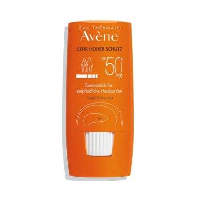 Avene SunSitive Sonnenstick für empfindliche Hautpartien LSF 50+,8g,PZN 05874666