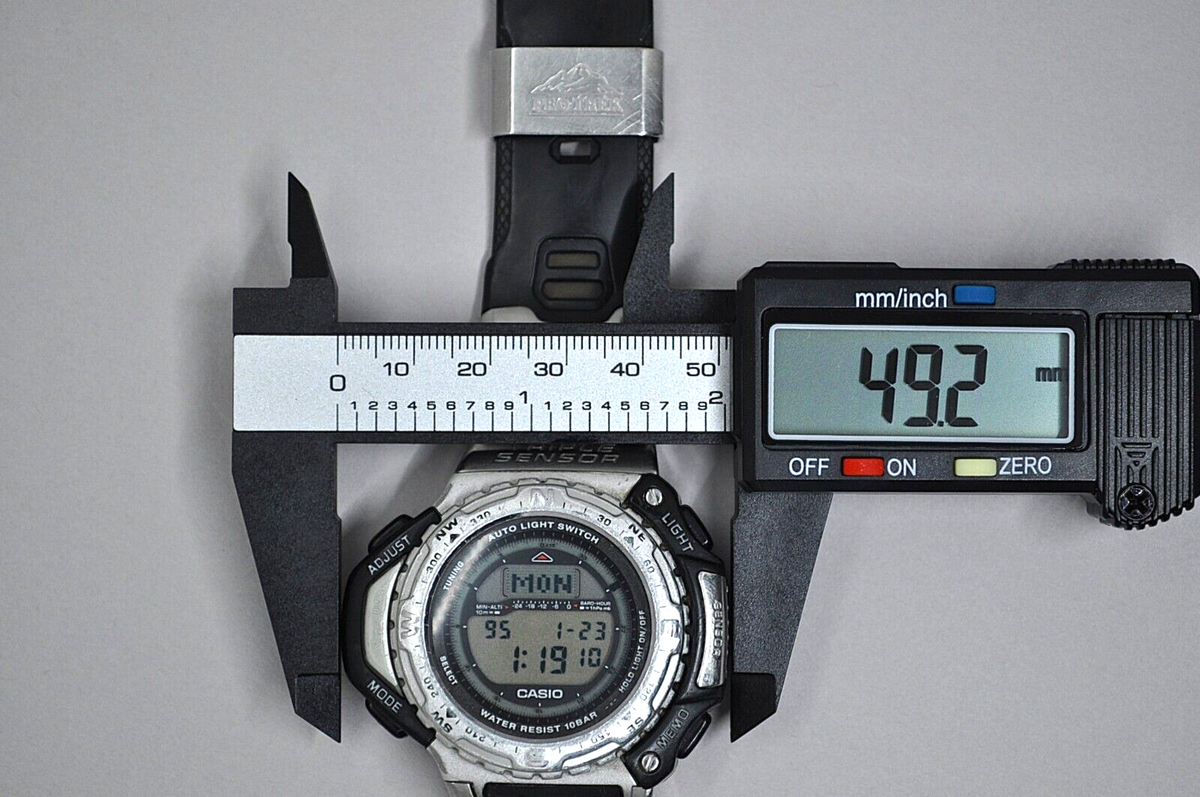 時計 CASIO HUNTINGWORLD PRT-1400PROTREK Men's CASIO PRO-TERK mountaineering Watch Gold Lens Mens