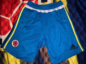 colombia soccer shorts