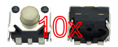 10 x Nintendo DS Lite Schultertaste LR RL Taste Button Schalter Knopf NDSL