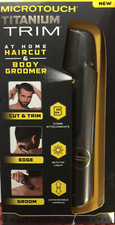 MicroTouch Titanium Trim At Home HairCut Body Groomer - NIB