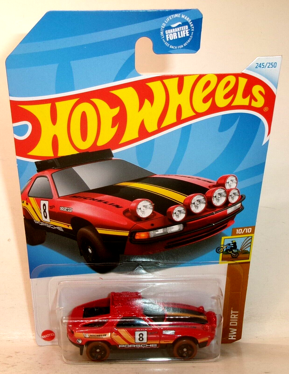 2024 HOT WHEELS 1:64 HW DIRT 10/10 RED PORSCHE 928S SAFARI