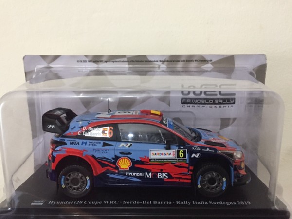 hyundai i20 wrc 1/24 dani sordo rallye cerdeña 2019