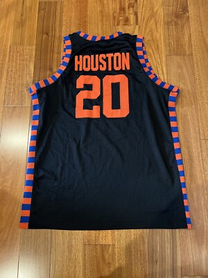 90s ニューヨークニックス #20 アレンヒューストン ユニフォーム 52 Vintage Nike NBA New York Knicks Allan Houston Basketball Jersey L