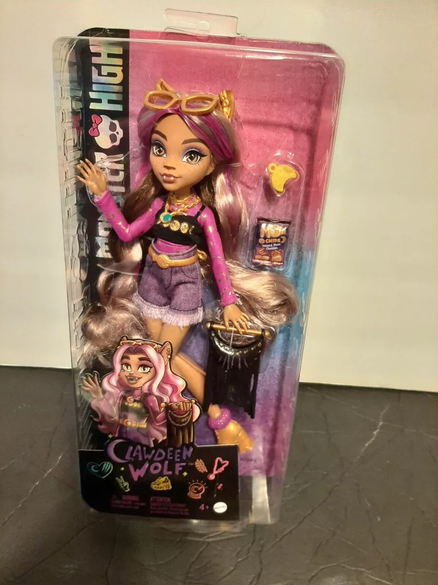 2022 Mattel Monster High Clawdeen Wolf G3 Doll New In Box Ready to Ship