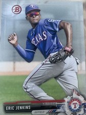 2017 Bowman Paper Eric Jenkins #BP19 Texas Rangers Baseball Card