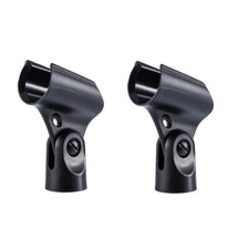 2 Pack A25D Microphone Clip Replacement for Shure sm58 beta58 sm58LC Wired Mic