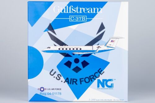 Modelo 1:200 NG Fuerza Aérea de los Estados Unidos Gulfstream C-37B G550 09-1778 Modelo de avión fundido a presión - Imagen 10 de 10