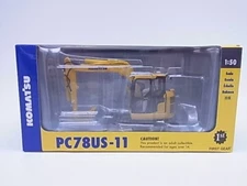 First Gear Komatsu PC78US-11 Excavator 1/50 Diecast Model Mini Hydraulic Shovel