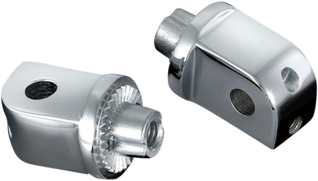 NEW KURYAKYN 8818 Splined Rear Adapter Peg Mounts - HONDA / YAMAHA