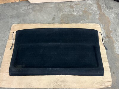VW Volkswagen Golf Mk3 Schrägheck OEM Euro Schwarz Kofferraum Laderaumabdeckung