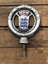 Vintage Original German Danmark Automobile Car Badge Emblem Vintage Original German Danmark Automobile Car Badge Emblem