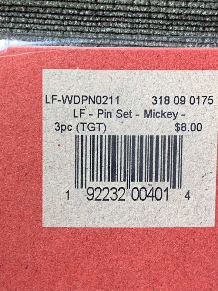 3 Disney Mickey Mouse Enamel Pins By Junk Food NEW - Image 4 of 4