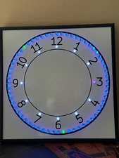 Cool LED clock fully customizable. You choose the artwork. Buy 1 Get 2nd 1/2 Off