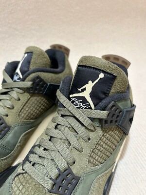 Size 4 - Jordan 4 SE Retro Low Craft - Olive for sale online | eBay