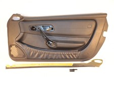 Mercedes R170 SLK T&uuml;rpappe T&uuml;rverkleidung Rechts Leder A1707204270 Anthrazit