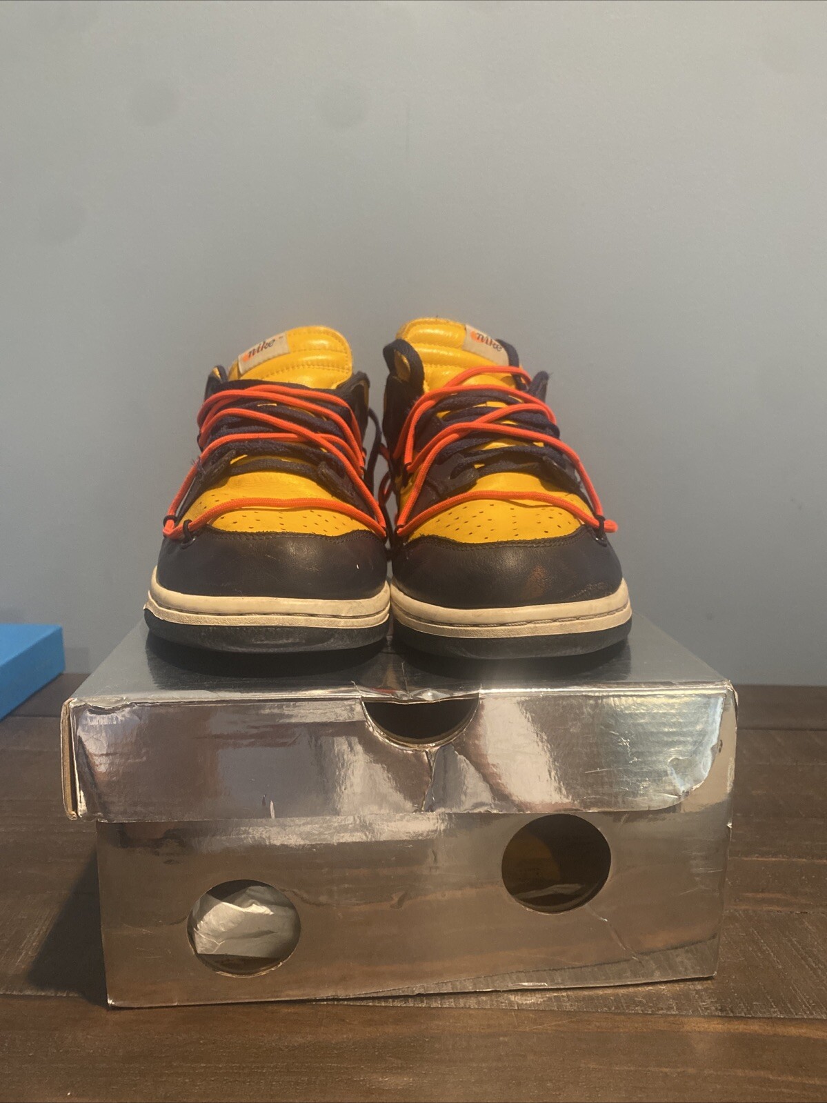 OFF WHITE X NIKE Taglia 10 Nike Dunk Low x OFF WHITE University G 2019