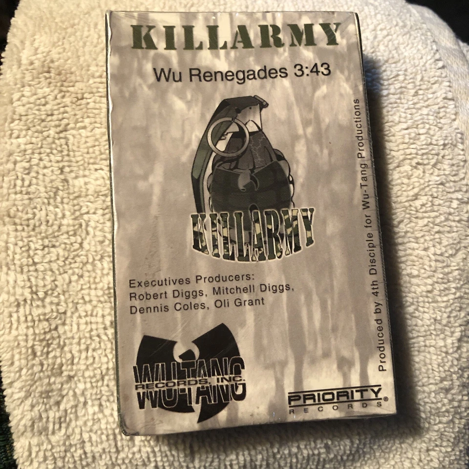 Killarmy - Wu-Renegades (Single) - Cassette Tape - 1997 - Wu-Tang Clan Sealed - Image 3 of 4