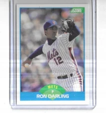 1989 Score #180 Ron Darling New York Mets