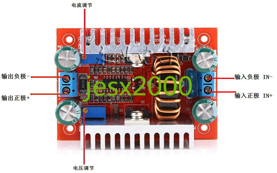1PC DCDC DC 400W 15A Boost Converter - Image 4 of 4