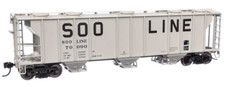 Walthers MainLine 910-7058 Soo Line 70090 PS-2 Covered Hopper