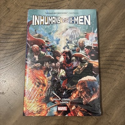 Inhumans vs X-Men 2017 - Marvel - HC -  Brand New Sealed