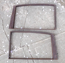 1931 Model A Ford Slant Ws 4dr Front Door Window Garnish Moldings Original Pair 1931 Model A Ford Slant Ws 4dr Front Door Window Garnish Moldings Original Pair