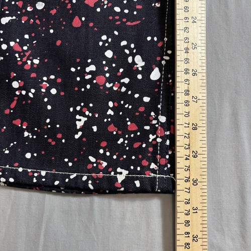 King Maker Jeans 23 Jordan - Black Red White Men’s 36 Chicago Bulls - Picture 6 of 12