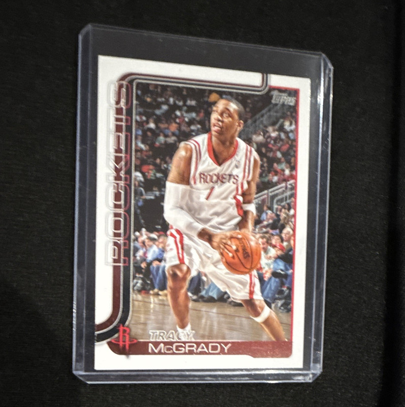 Topps Tracy McGrady Houston Rockets 2005-06 #263 Basketball Trading Card