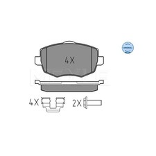 Plaquette de frein Lancia YPSILON