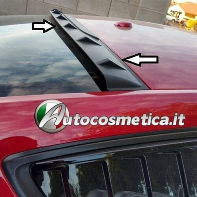 spoiler aileron coffre lunette pour Mustang 2015-2018 couleur noir mat abs - Photo 1/4