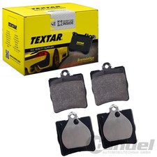 TEXTAR BREMSBELÄGE HINTEN für MERCEDES C KLASSE W203 CL203 SLK R171 CLK A124