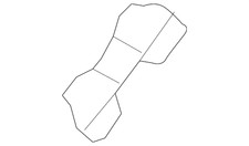 Genuine Honda Roof Molding Retainer 73156-tp6-a01 Genuine Honda Roof Molding Retainer 73156-tp6-a01