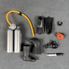 GI Joe Action Sailor Frogman Set - Loose Accessories Lot